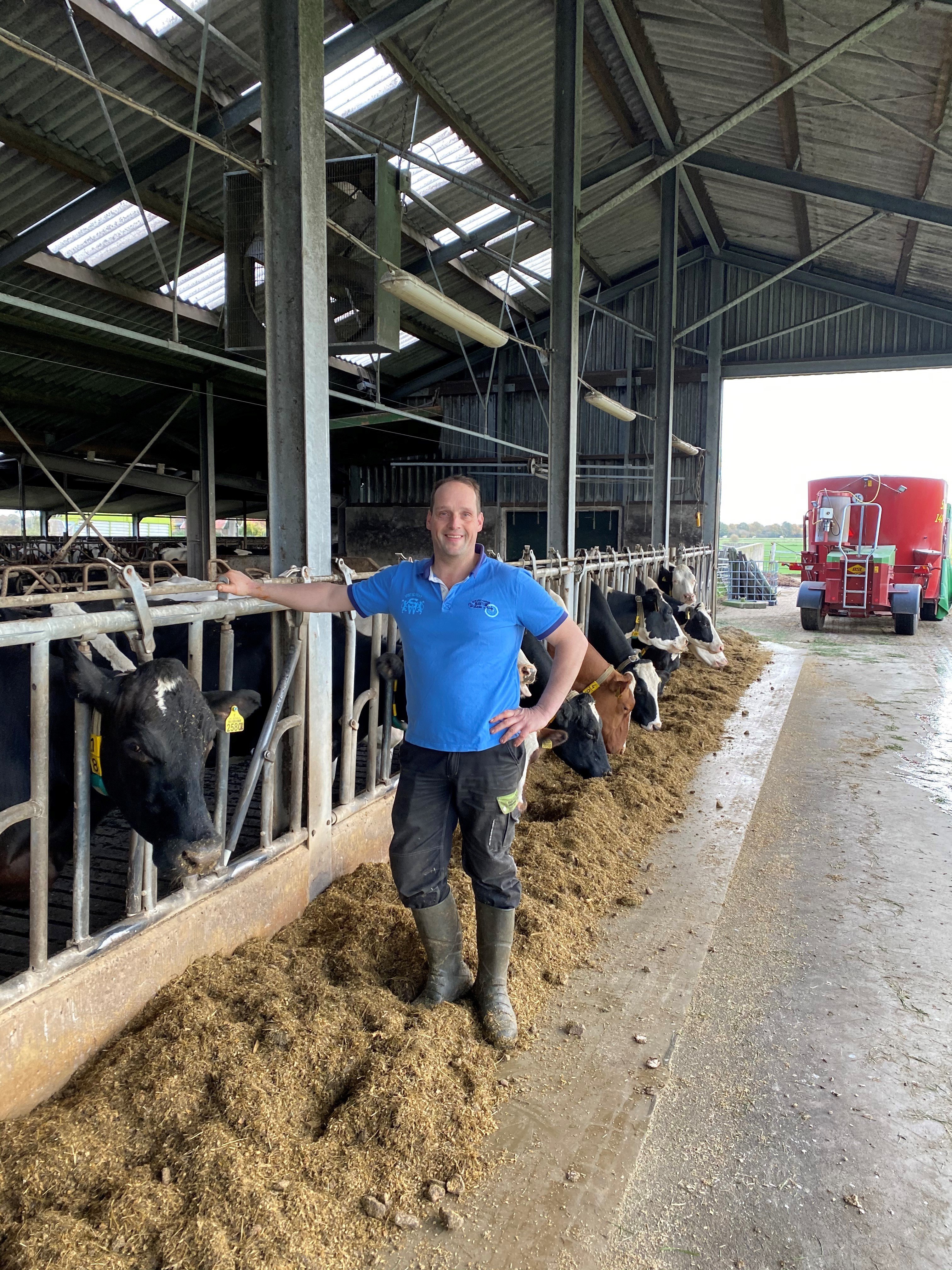 Milchviehbetrieb Bolks: Kühe betrieben Spitzensport